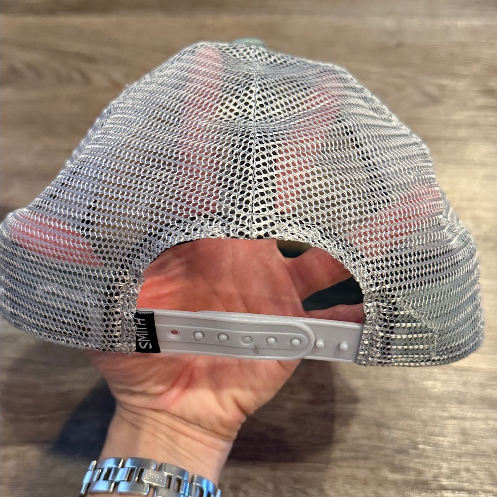 Smith Optics The Throwback Green Snap Back Hat Cap - image 4